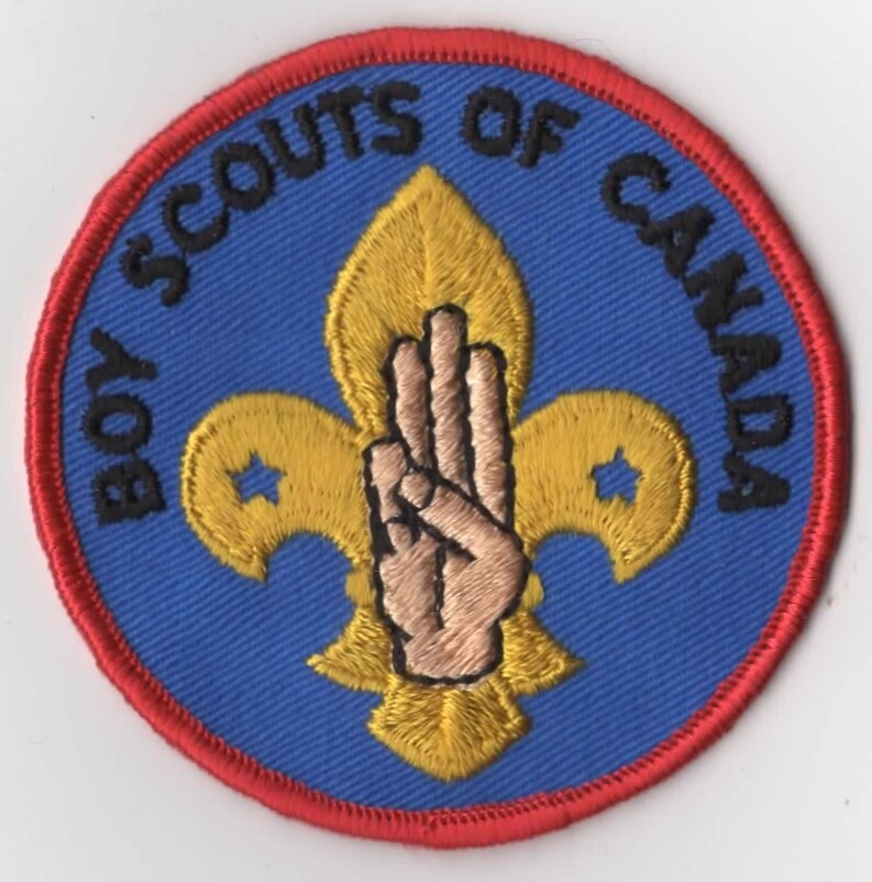 Boy Scouts Of Canada RED Bdr. [INT162]