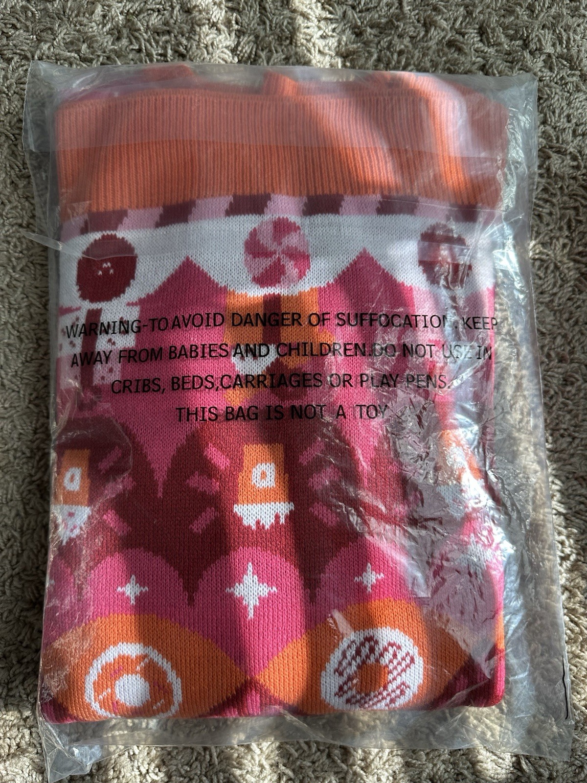 Two New Dunkin’ branded Holiday Merch collection sweaters – Adult size S & M