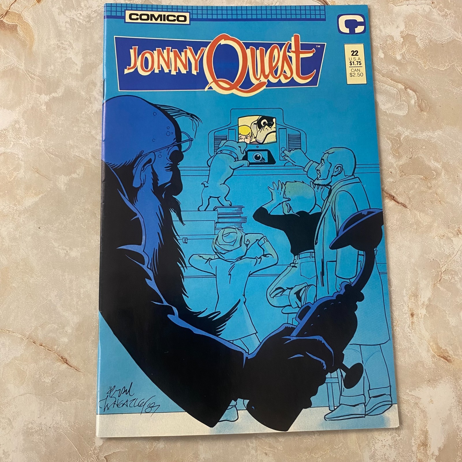 Comico Jonny Quest Comic Book Mixed Issues Vintage 1980s Adventure Sci-Fi Choose
