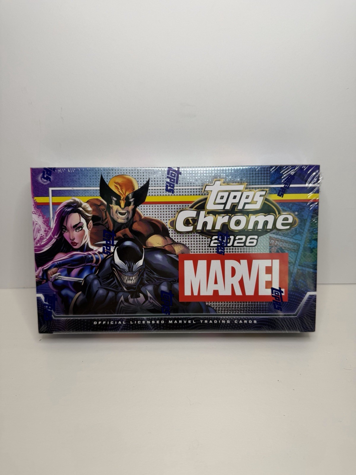 2026 TOPPS CHROME MARVEL COMICS FACTORY SEALED HOBBY BOX
