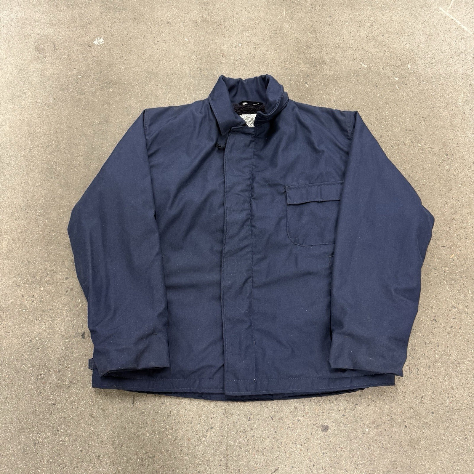 Vtg USN US Navy Cold Weather Flame Resistant Jacket