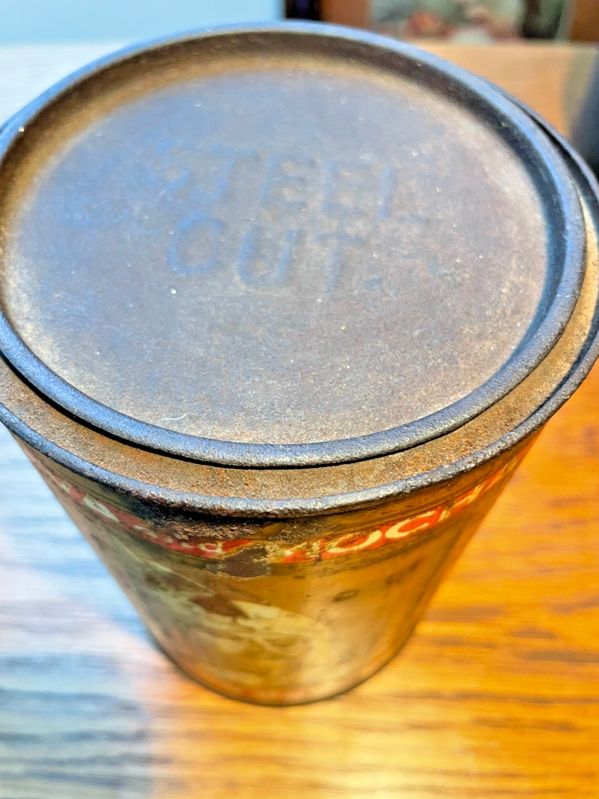Vintage Arabian Banquet Java & Mocha Coffee Tin Can Empty Blodgett-Beckley Co