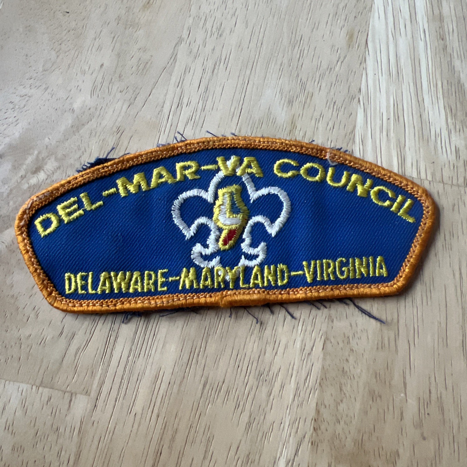 Vintage BSA Del-Mar-Va Council Delaware Maryland Virginia Patch