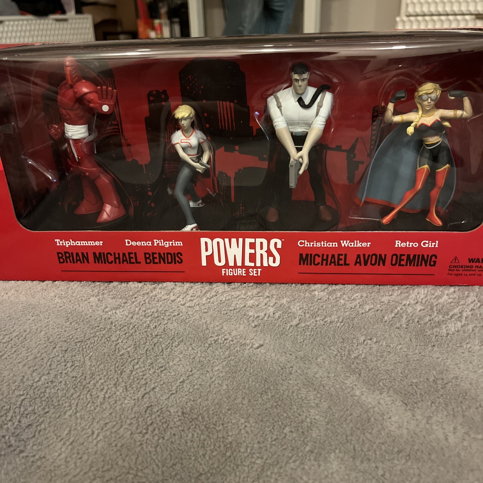 POWERS Action Figure Set – Bendis & Oeming Dark Horse Comics, Collectible