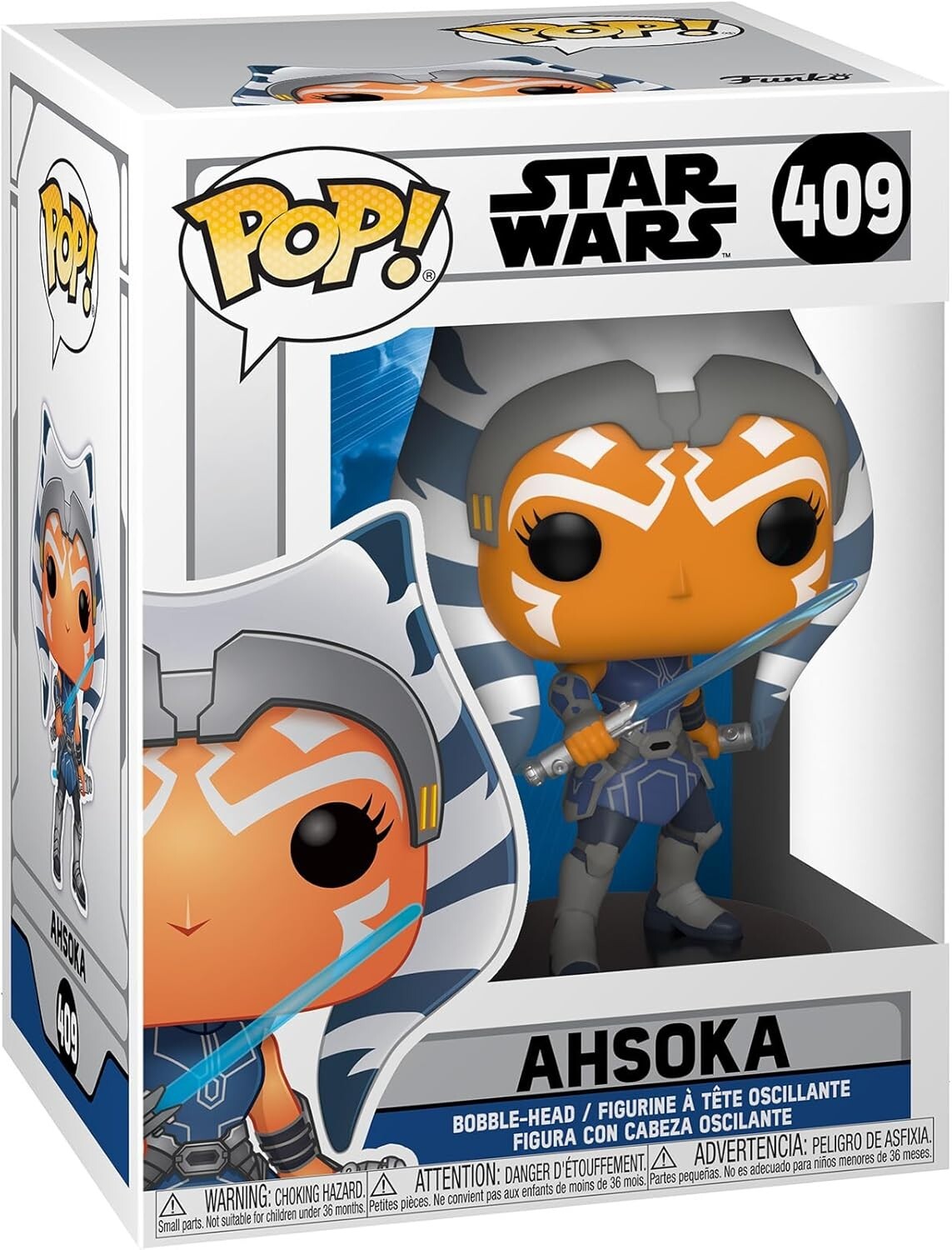 Funko Pop! Star Wars: Clone Wars – Ahsoka Tano Vinyl Figure