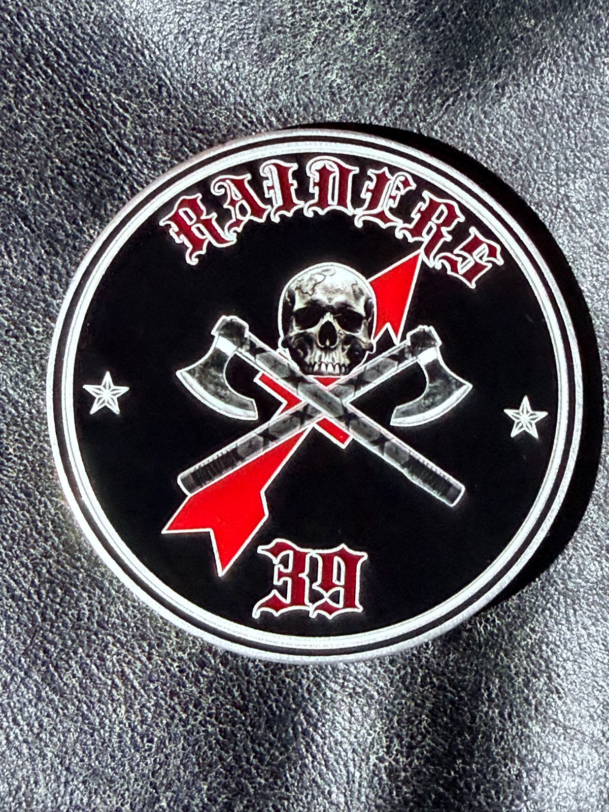 VHTF CIA Ground Branch R39 serialized challenge coin & team patch JSOC CAG ISA