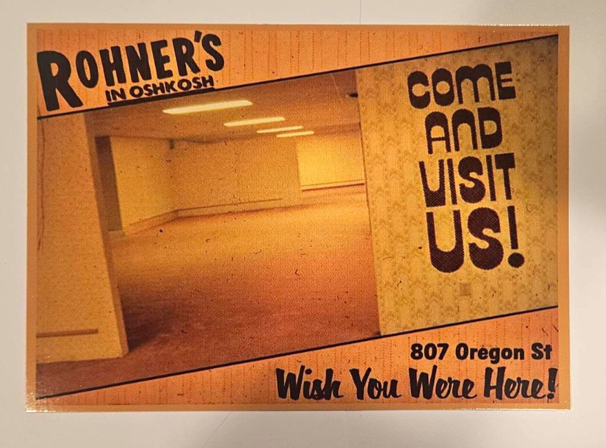 Backrooms post cards