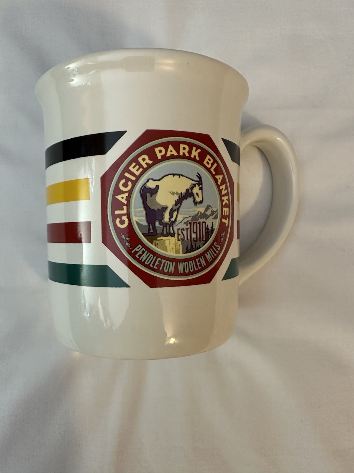 18 Ounce Ceramic Pendleton Mug Glacier National Park