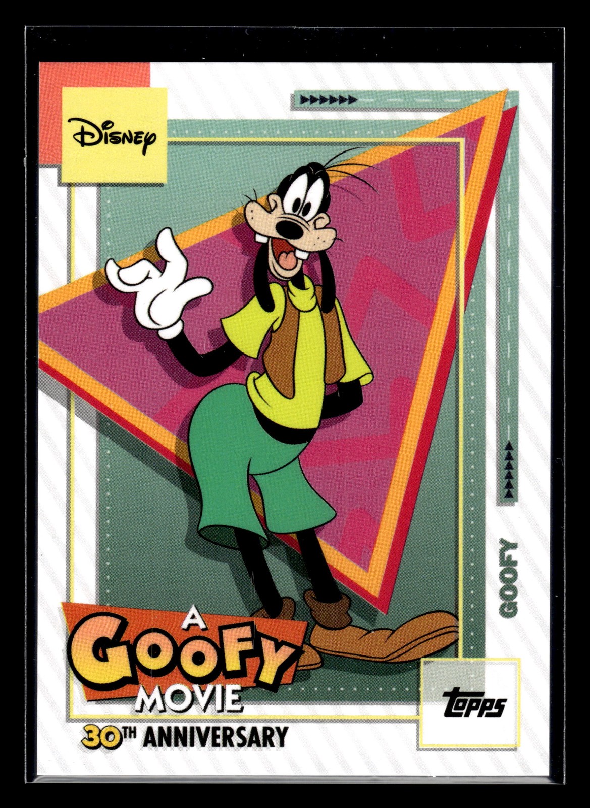 Goofy 2026 Topps Disney Neon A Goofy Movie #AGM-1