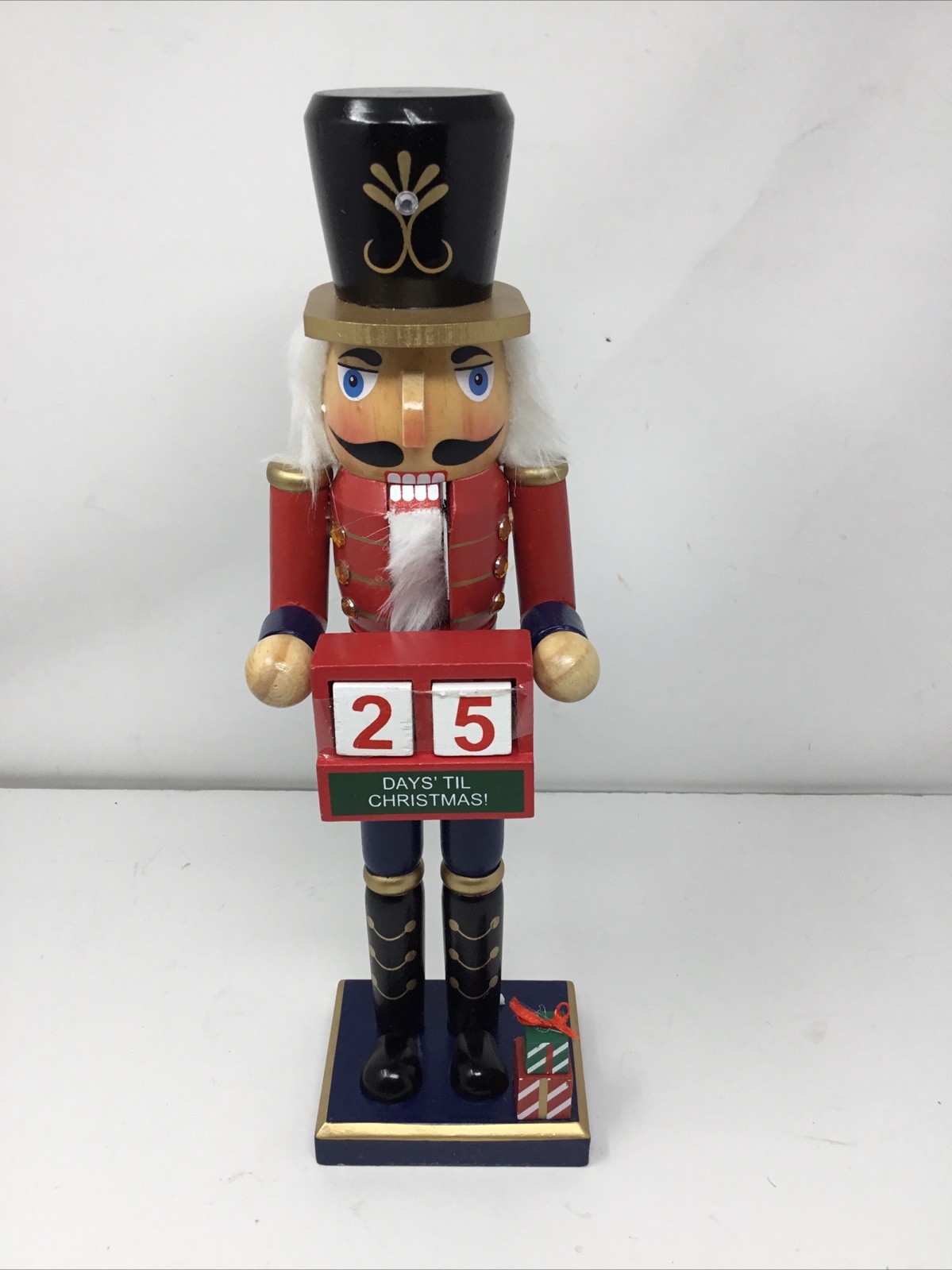 North Pole Trading Co. Nutcracker 14″ Christmas 25 Days Til Christmas!