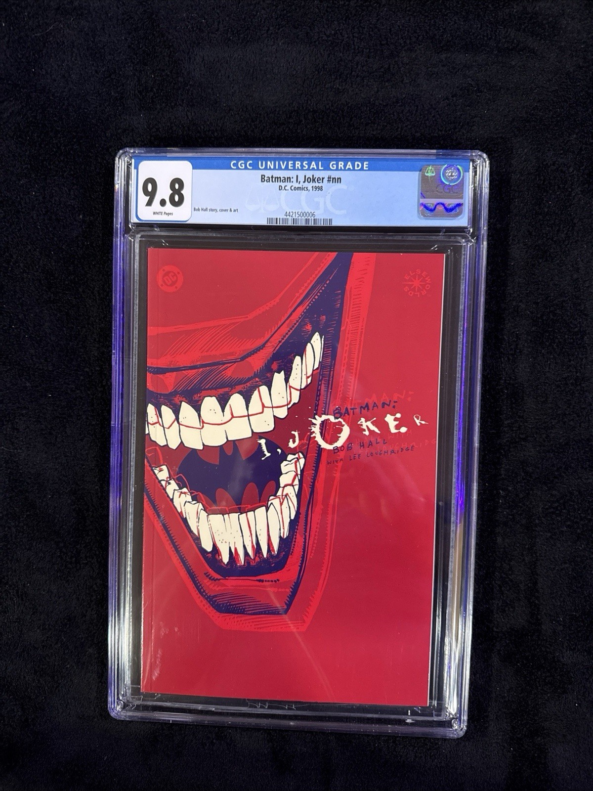 DC Comics 1998 Batman: I, Joker #nn Bob Hall Cover & Art CGC 9.8 GEM MINT 💎🔥