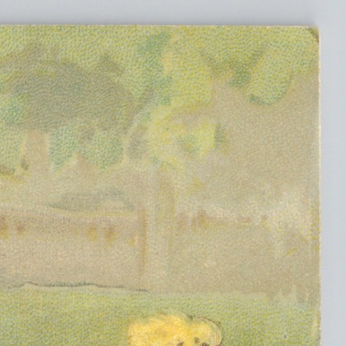 Easter Postcard Hen with Chicks A Happy Eastertide Vintage 1910 Divided Back