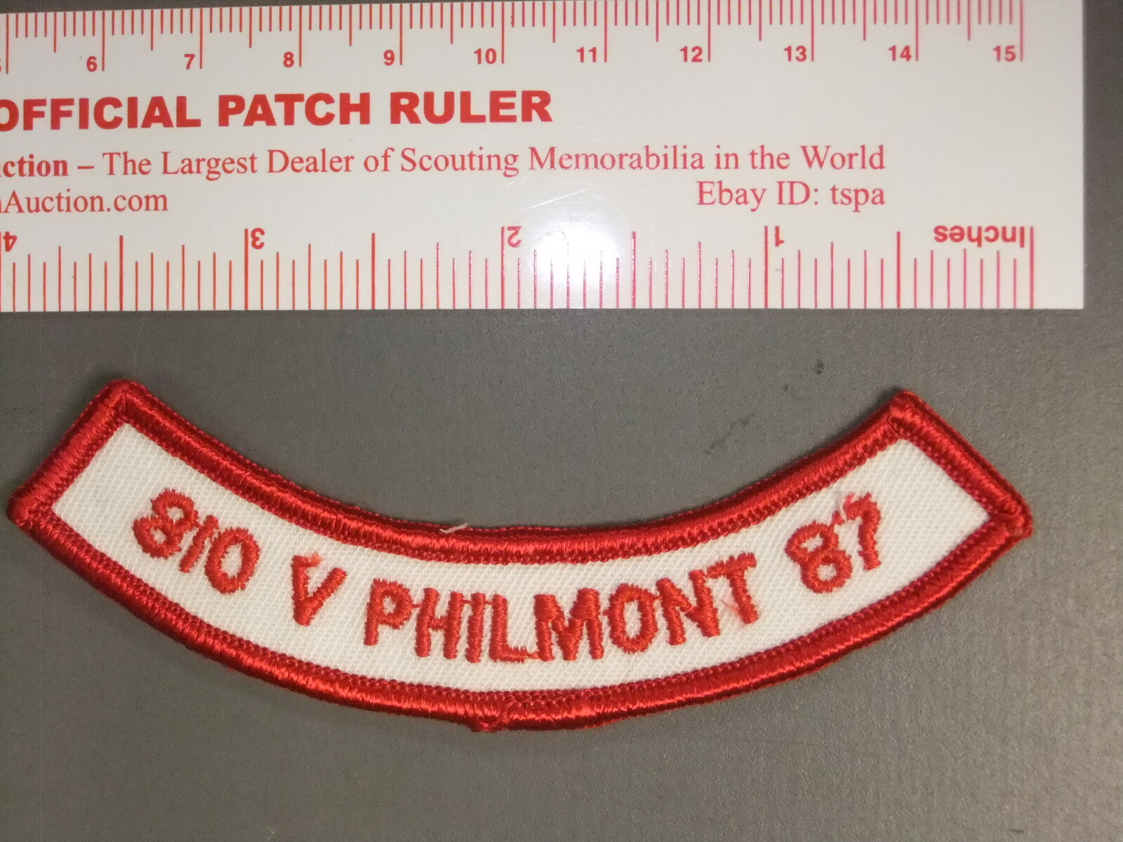 Boy Scout Philmont trek segment 810 V 1987 9294LL