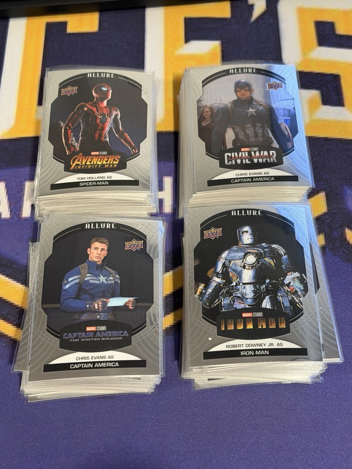 2022 Upper Deck Marvel Studios’ Allure Complete Base Card Set (Cards 1-100)