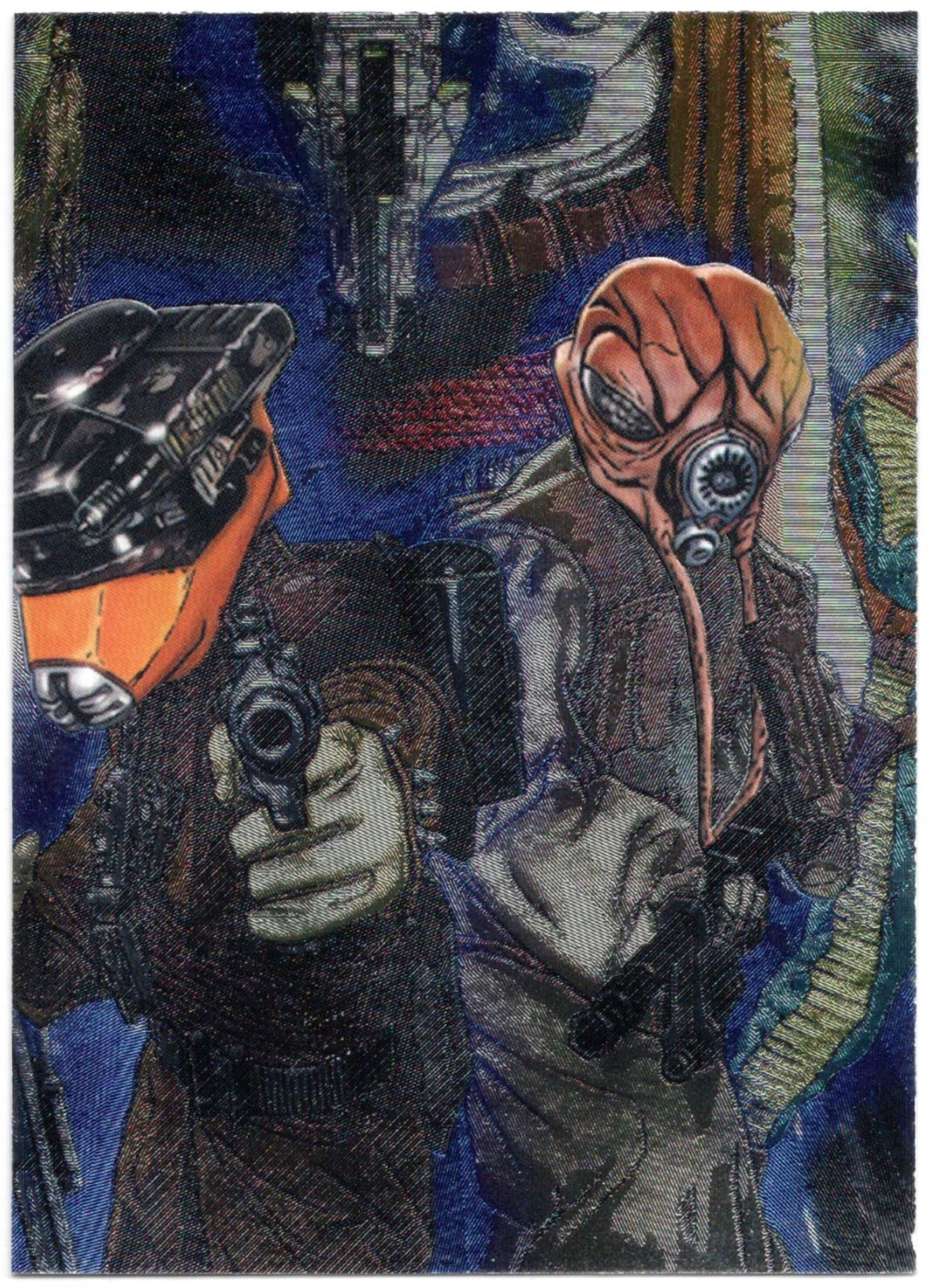2011 Topps Star Wars Galaxy 6 “ETCHED FOIL PUZZLE” Insert Card #5