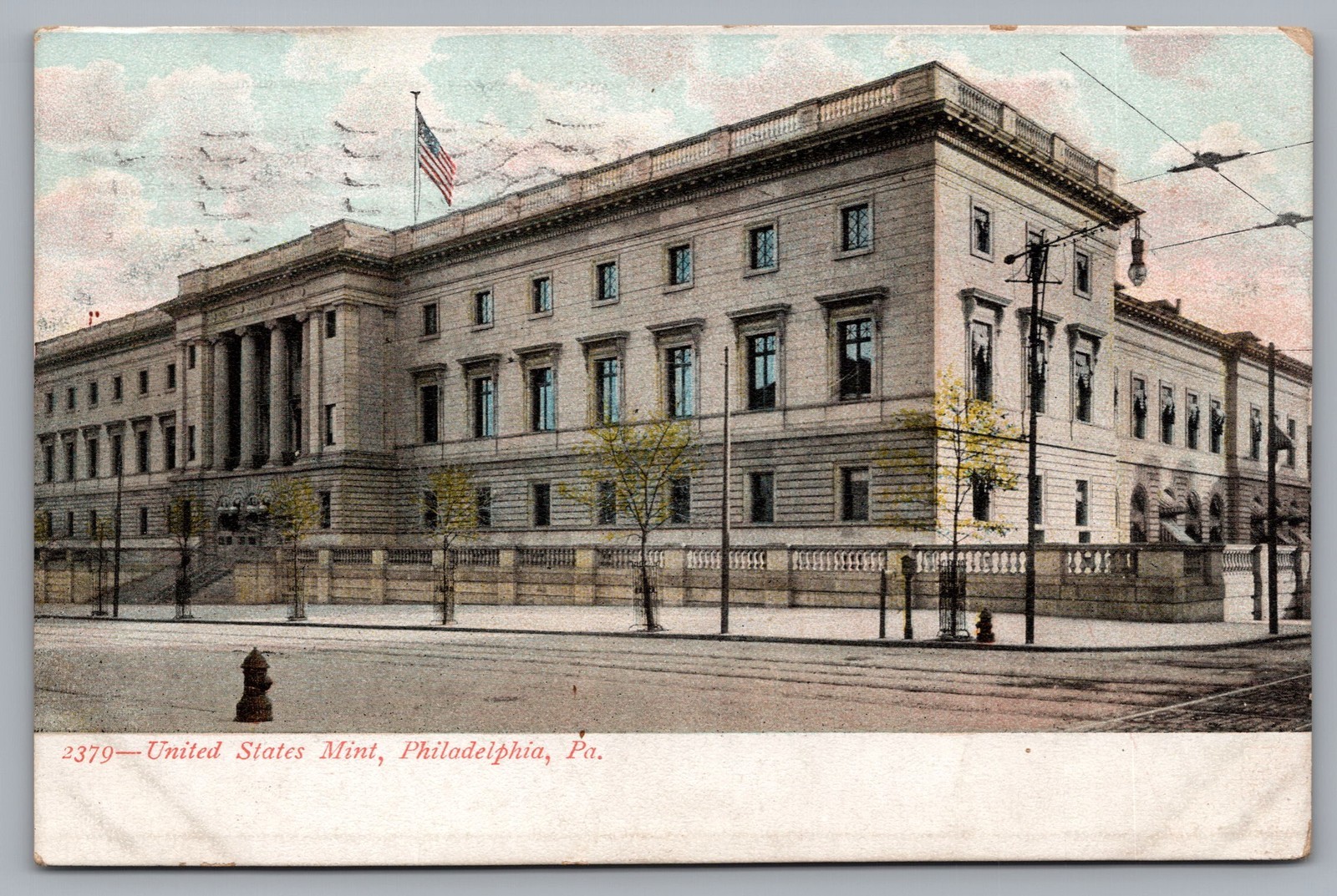 United States Mint Philadelphia PA 1913 Vintage Postcard TS-269