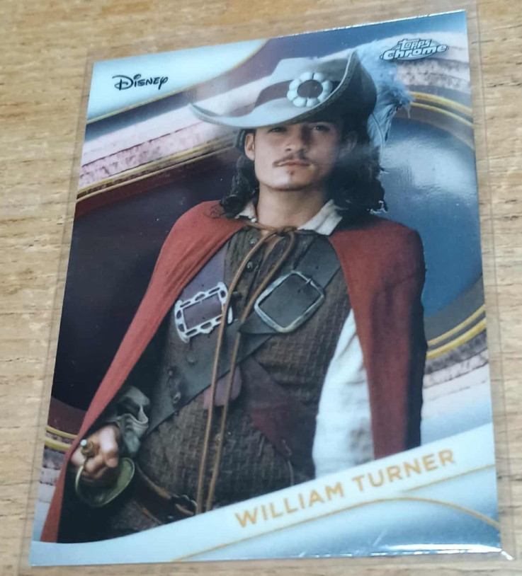 2025 Topps Chrome Disney William Turner #2 Base Card – Pirates of the Caribbean+
