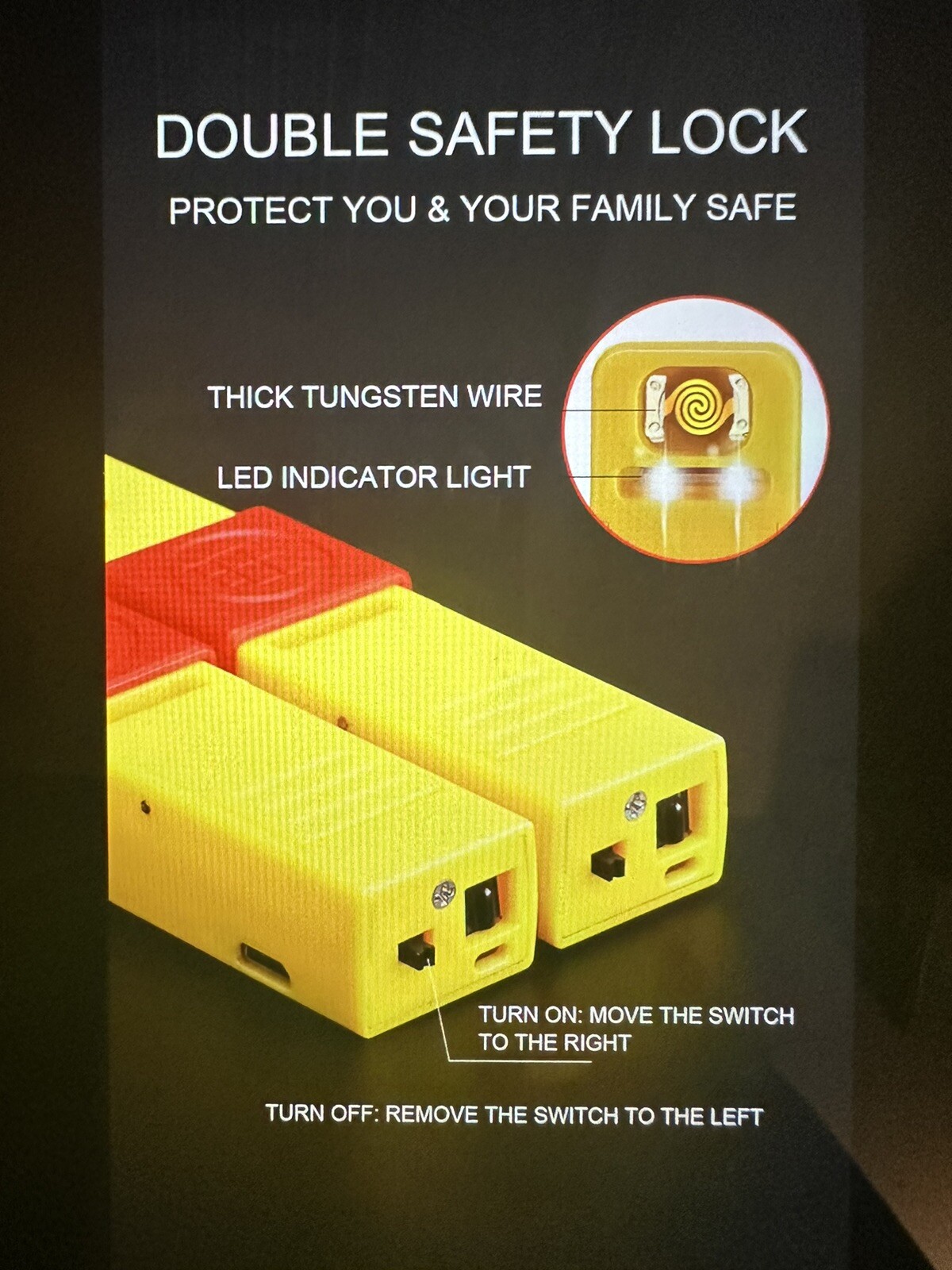 Safe, Electric, Rechargeabe, Remote control Lighter/Igniter
