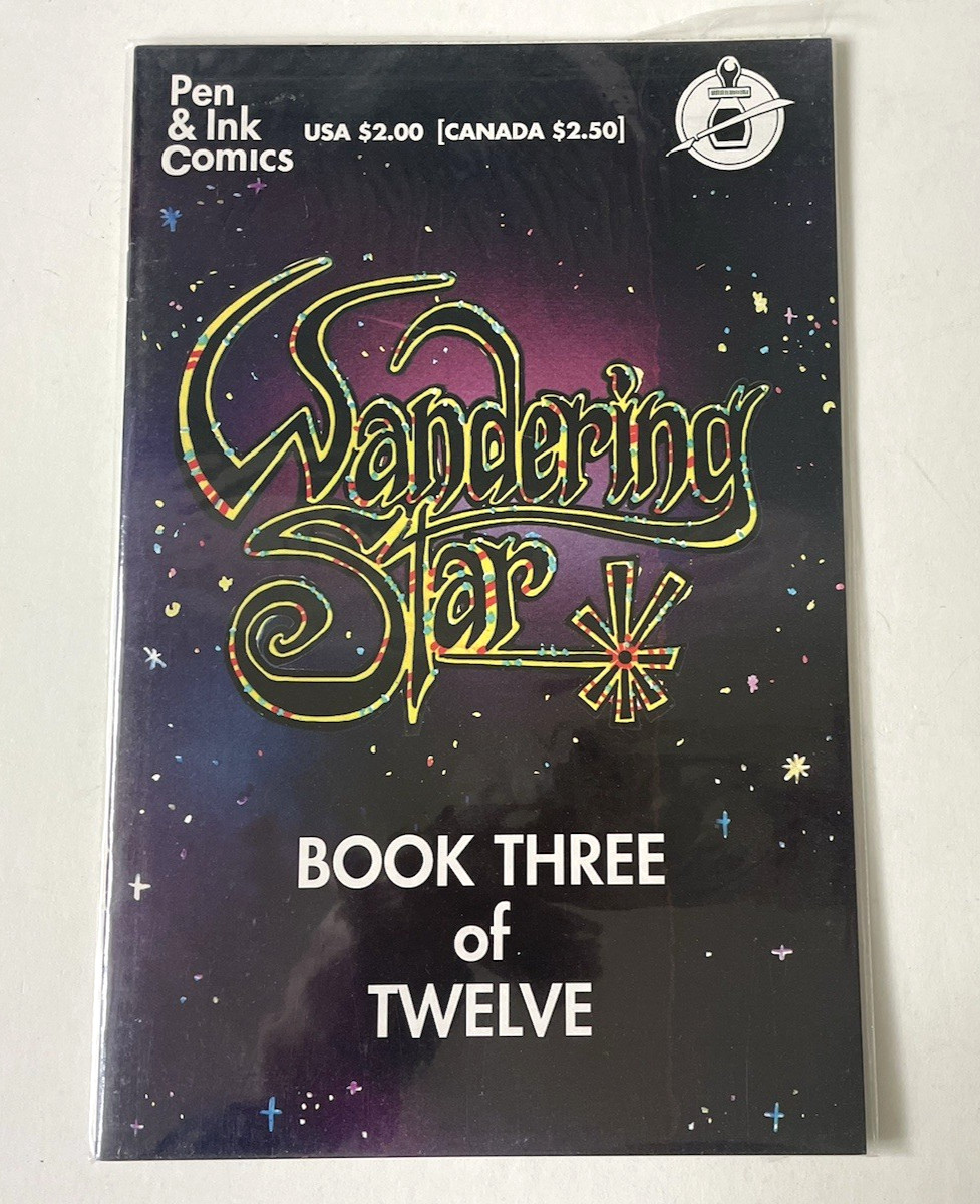 WANDERING STAR BOOK THREE OF TWELVE PEN & INK COMICS VERY GOOD