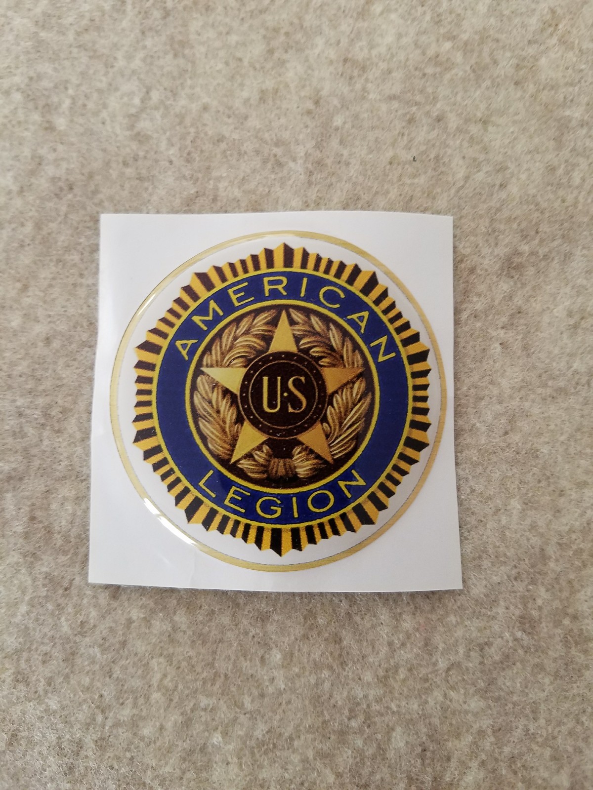 FULL COLOR 2″ INCH EPOXY DOME CAR DECAL STICKER EMBLEM FOR AMERICAN LEGION