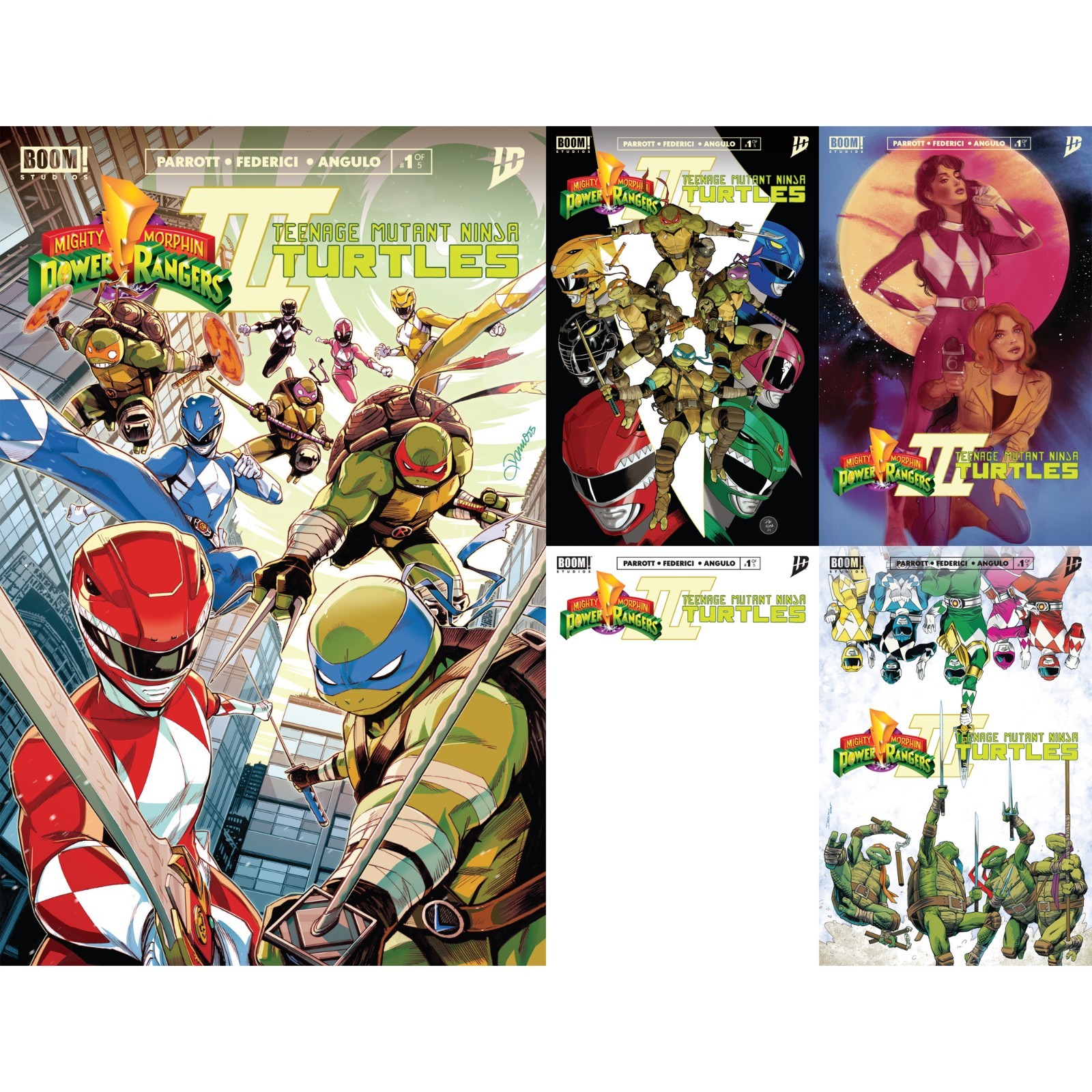 MMPR /TMNT III (2025) #1 2 3 4 5 BOOM! Studios COVER SELECT