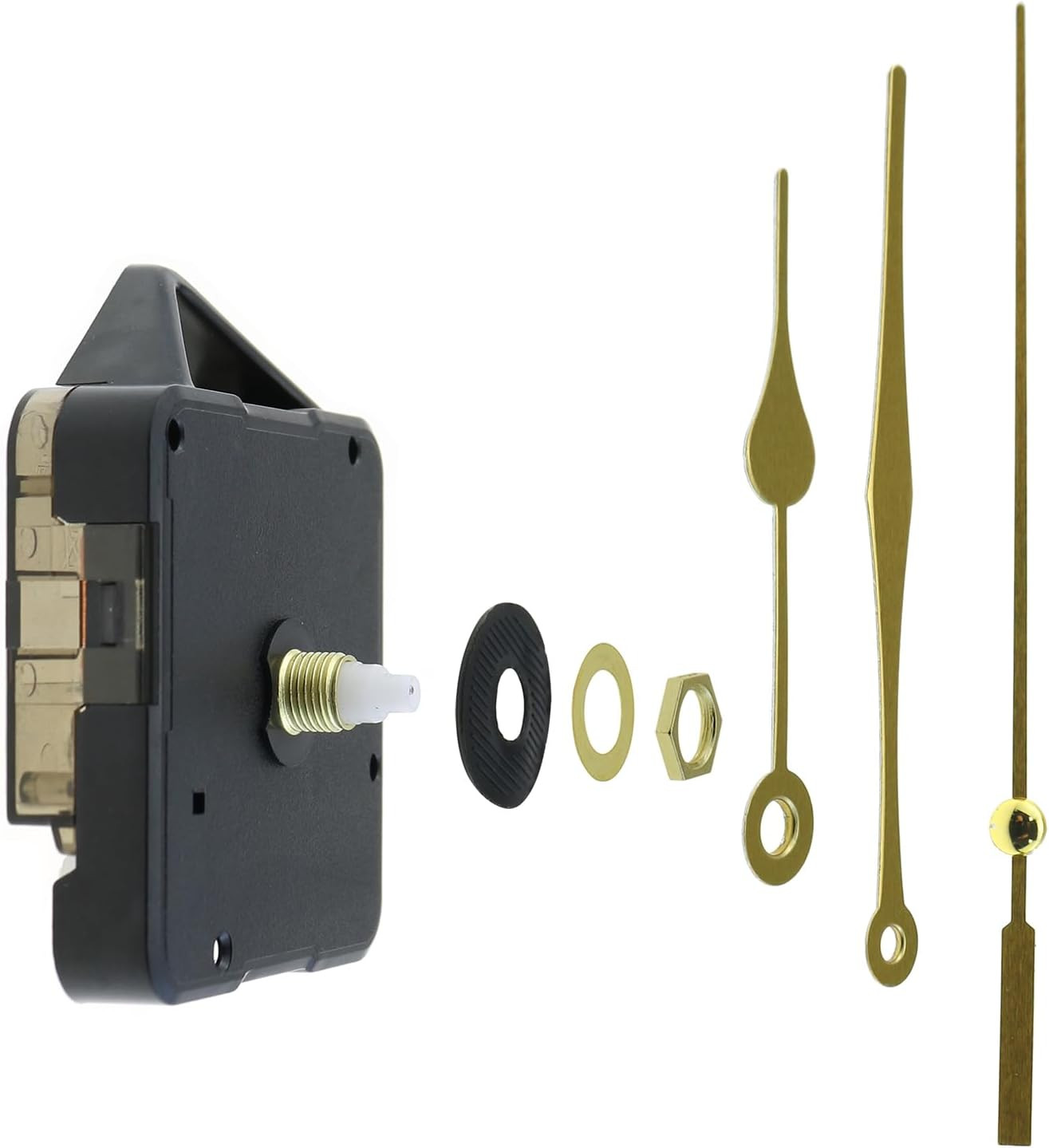 Battery Powered DIY Clock Mechanism Replacement Kit Silent Quartz Clock Wall Clo