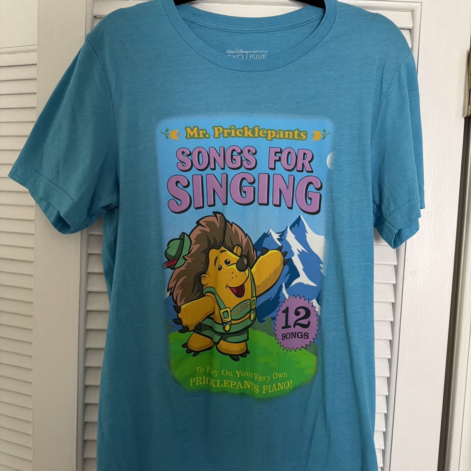 Disney D23 Toy Story Land Mr. Pricklepants T-Shirt WDI Exclusive Size L