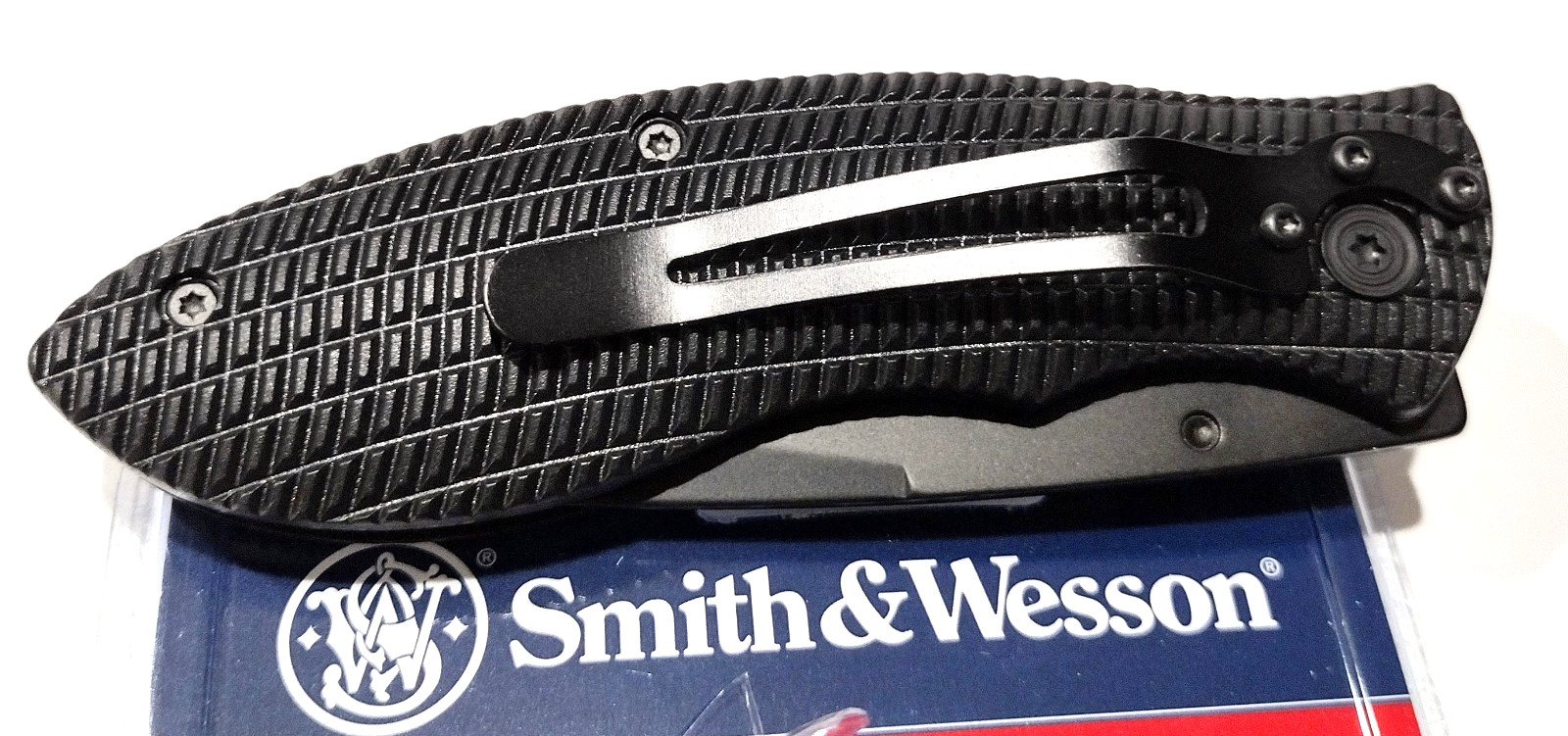 Smith & Wesson Extreme Ops Drop Point Blade Linerlock Tactical Pocket Knife EDC