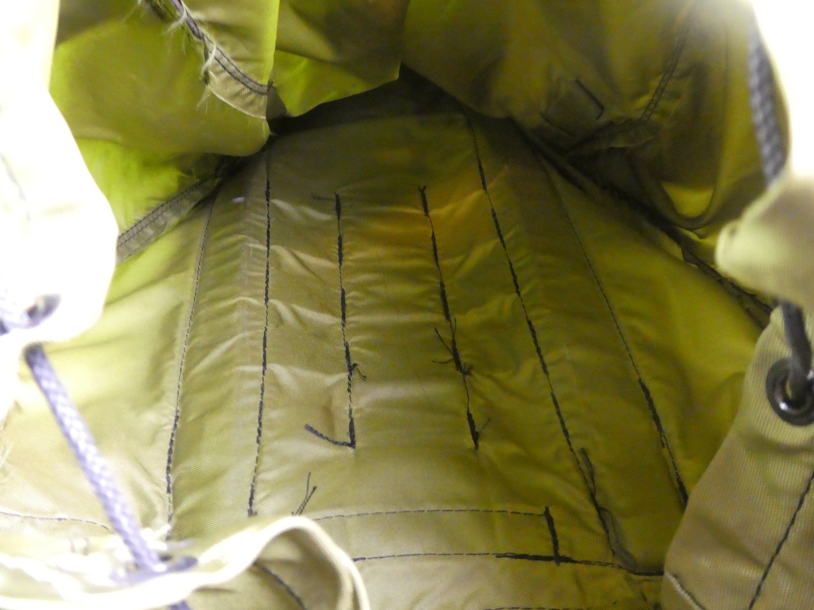 Vintage Lowe Alpine Vector Pack Systems OD-Green FIeld Pack Rucksack Vector I