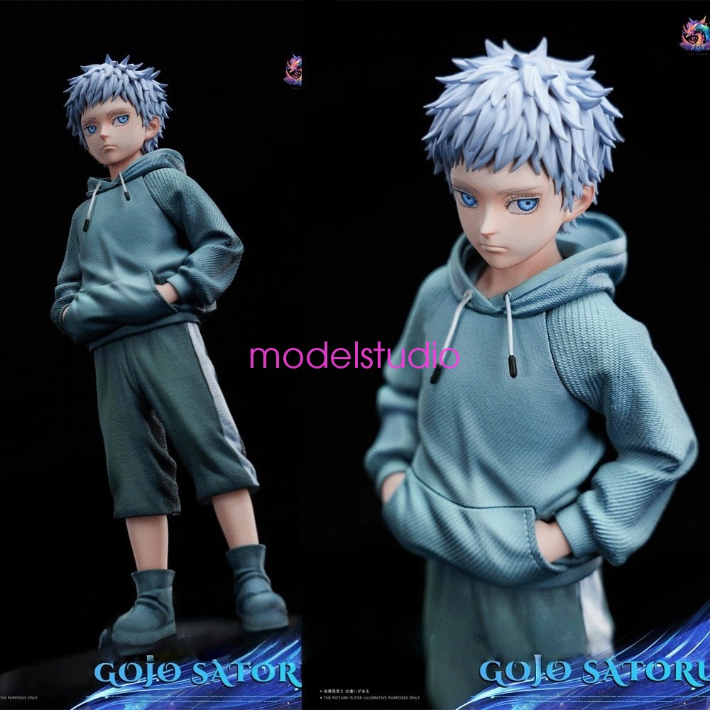 YQY Studio Jujutsu Kaisen Satoru Gojo Model Pre-order Painted Child Ver H21cm