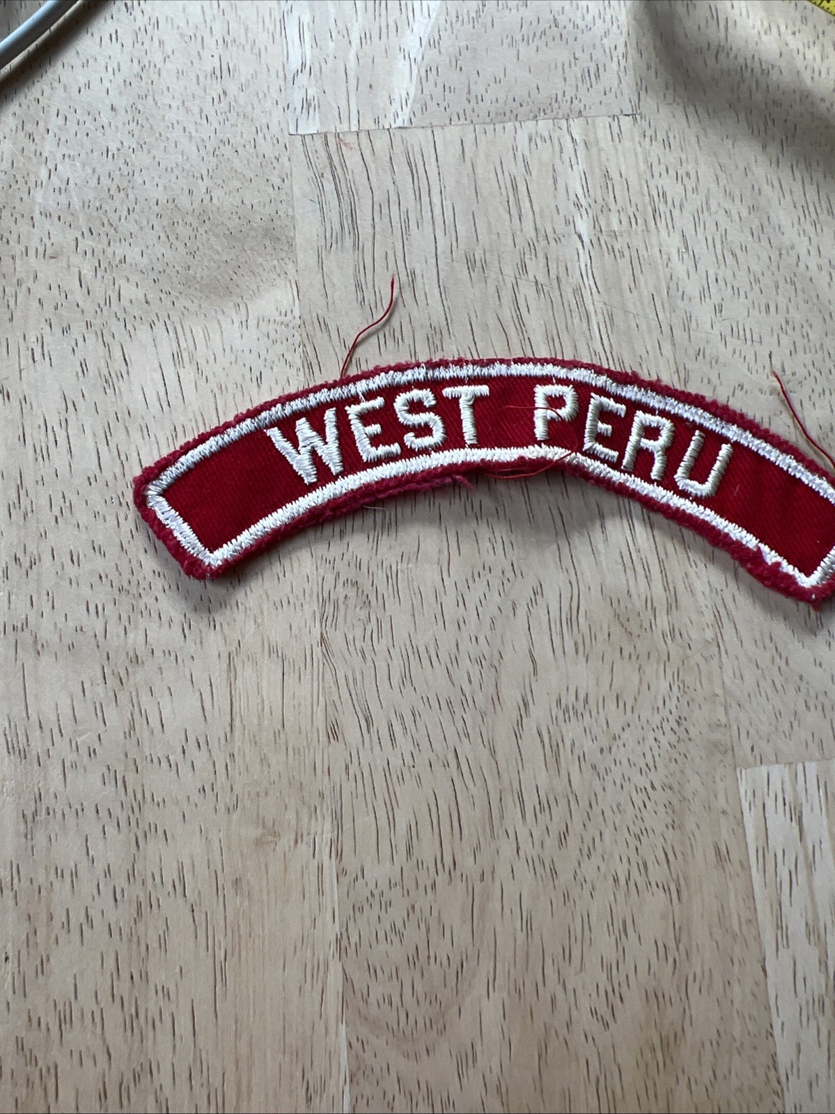 Vintage BSA West Peru community patch