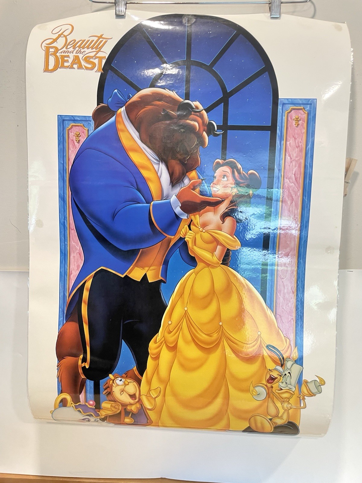Vintage Disney Beauty and the Beast Poster OSP Publishing Belle Beast 20×16