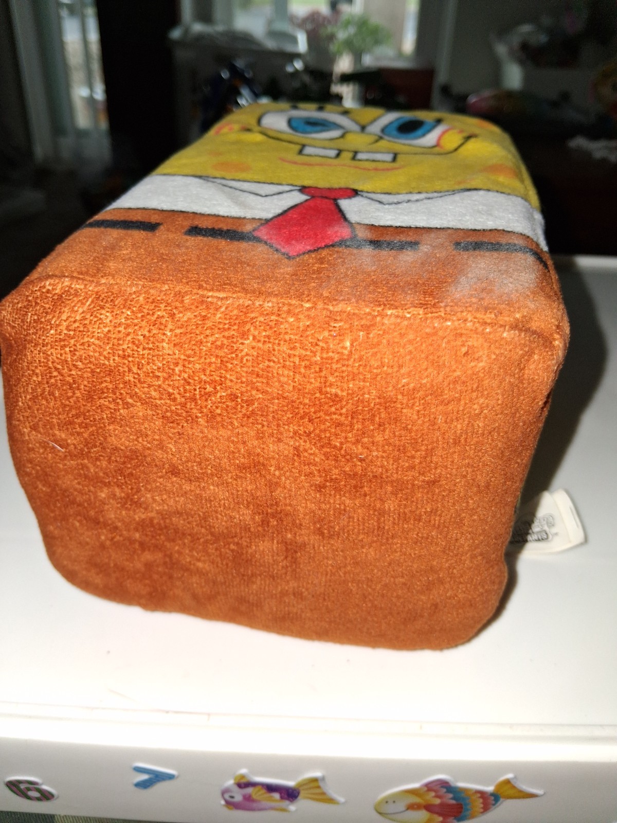 Nickelodeon SpongeBob SquarePants Plush 8 in Yellow Polyurethane Foam 2016