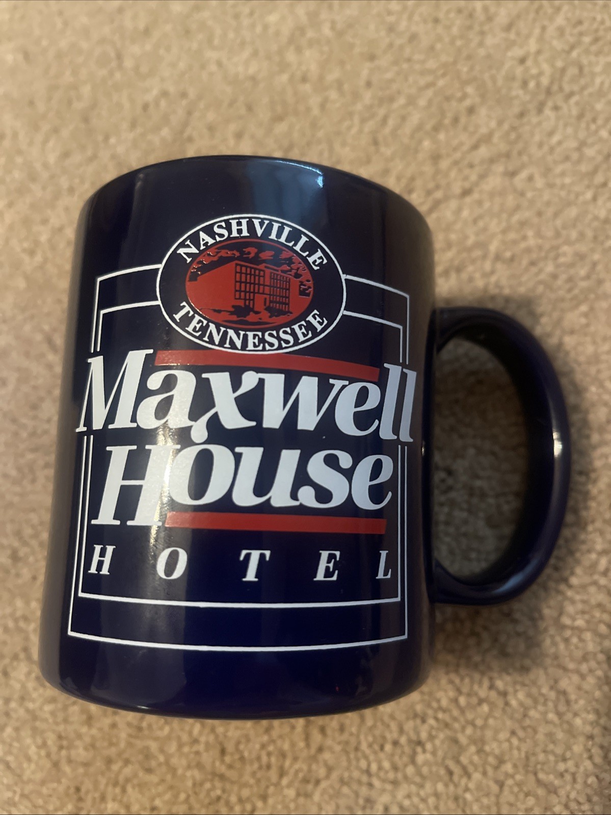 Historic Maxwell House Hotel, Nashville Tn, Vintage Mug