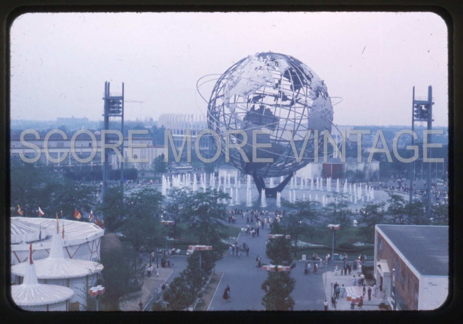 1964 New York World’s Fair OOAK 35mm Slides – Lot of 68