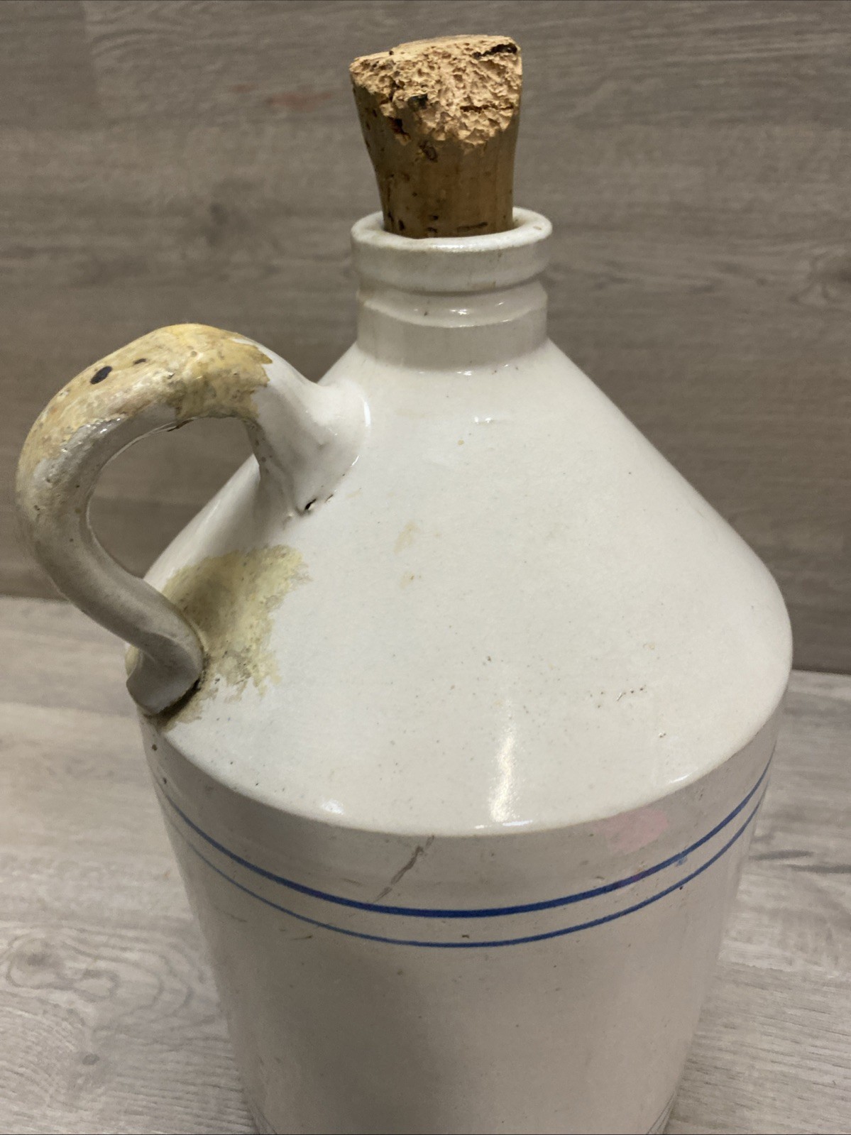 RARE RED WING LA WINE CO SPOKANE WA 1 GAL STONEWARE ADVERTISING JUG CROCK