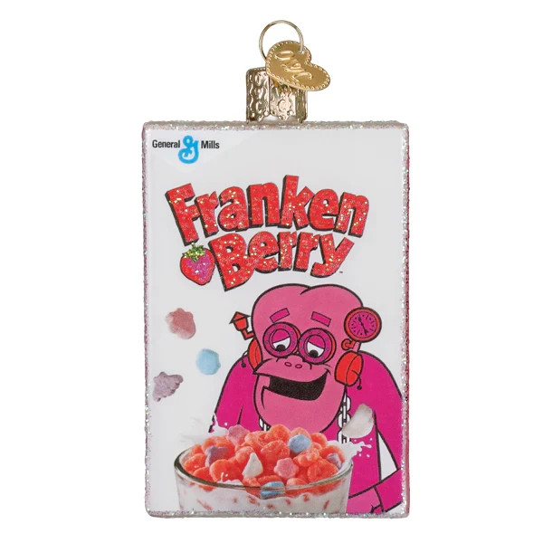 Old World Christmas FRANKEN BERRY BOX (32771) Glass Ornament w/ OWC Box