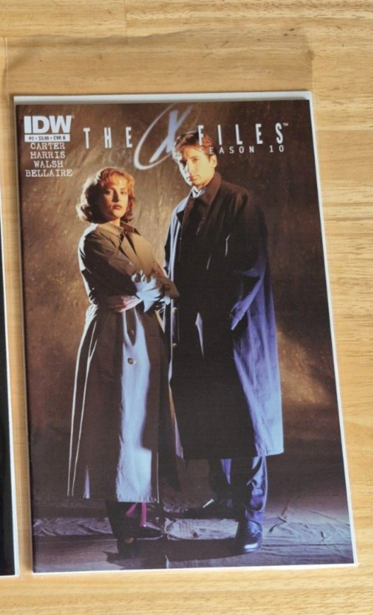 IDW Comic books The X-FILES Season 10 #2 Cover B first print MINT book Mulder
