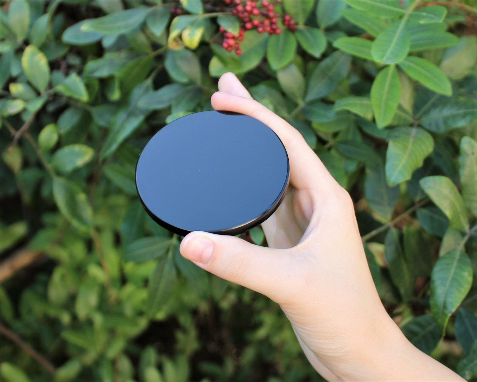Black Obsidian Scrying Mirror (Divination Mirror, Obsidian Scrying Mirror)
