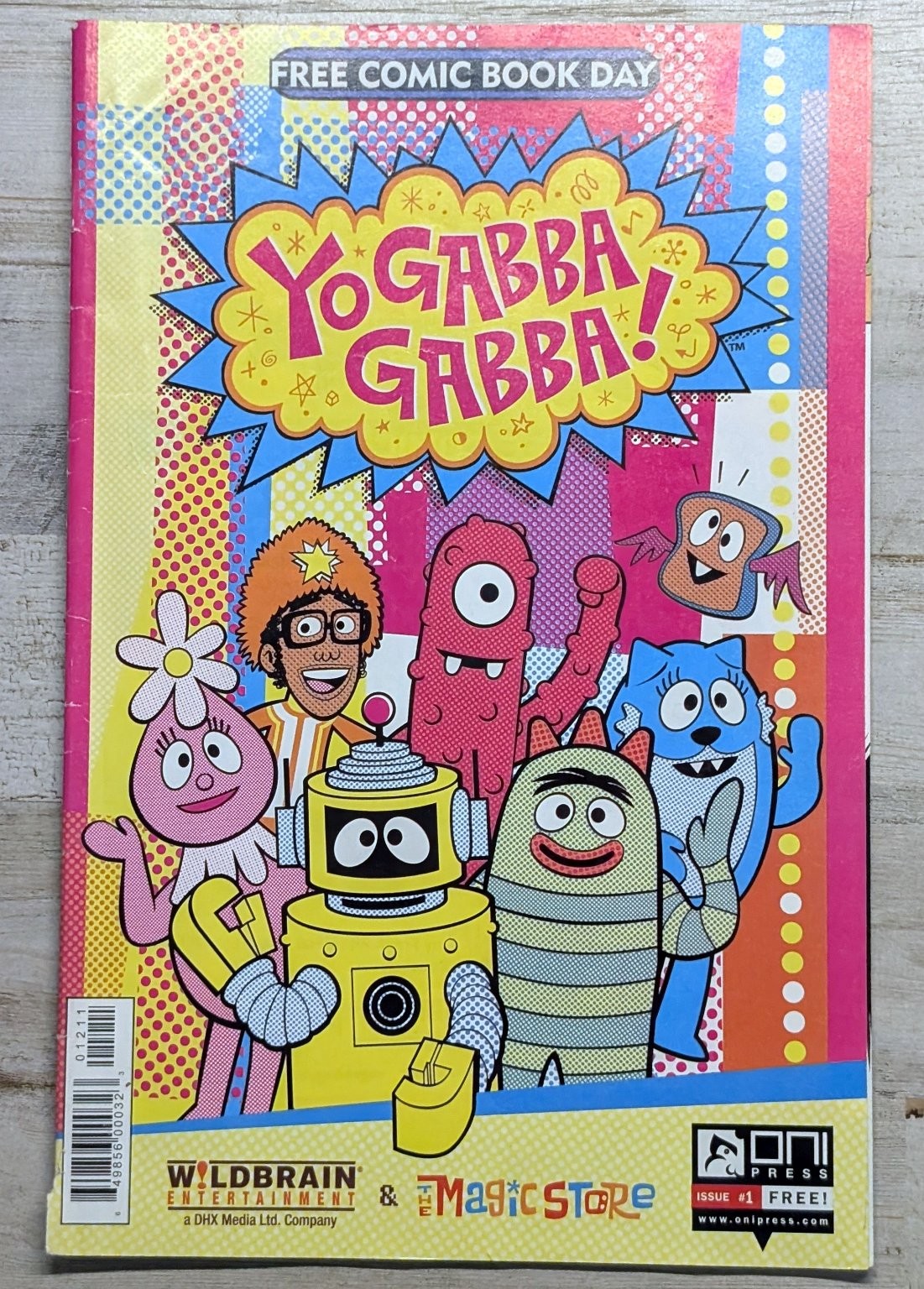 YO GABBA GABBA! #1 Oni Press Free Comic Book Day Modern Age