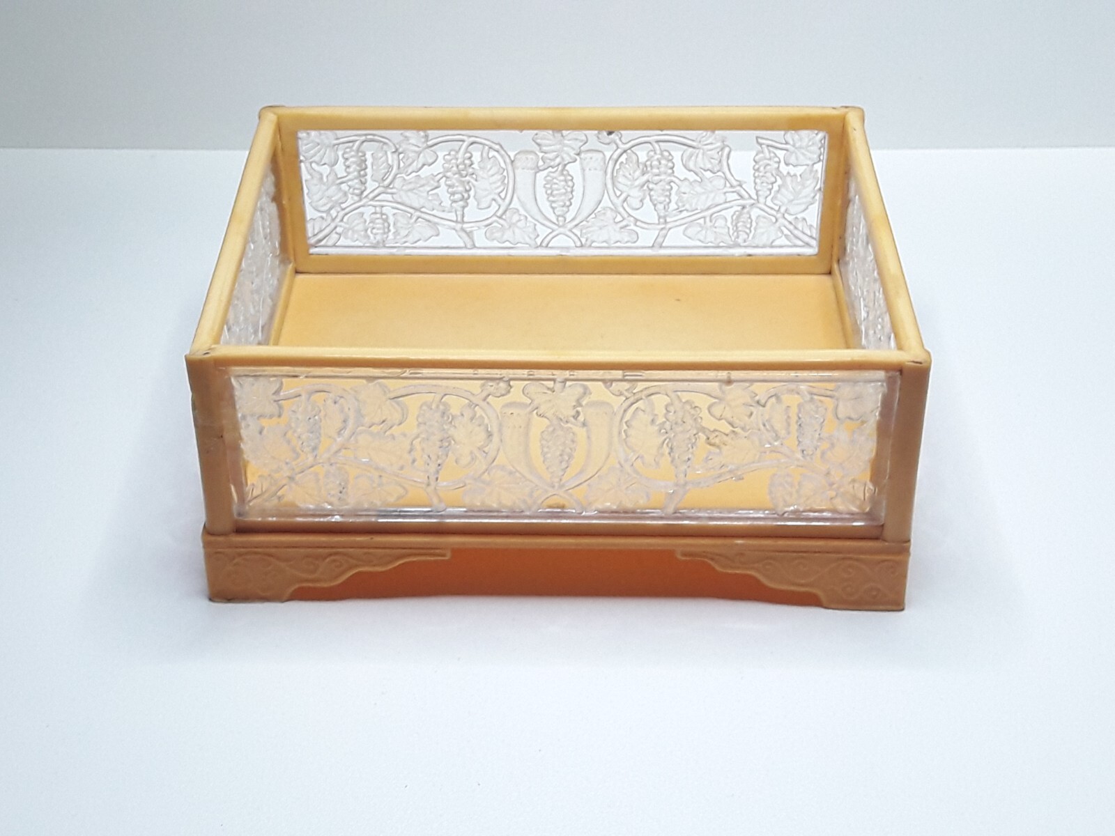 Vintage Soviet Box Casket Eagle Pyatigorsk Plastics Plant Carbolite USSR Rarity