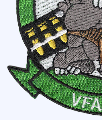 VFA-105 Gunslingers patch – Rhino Strike Fighter Squadron