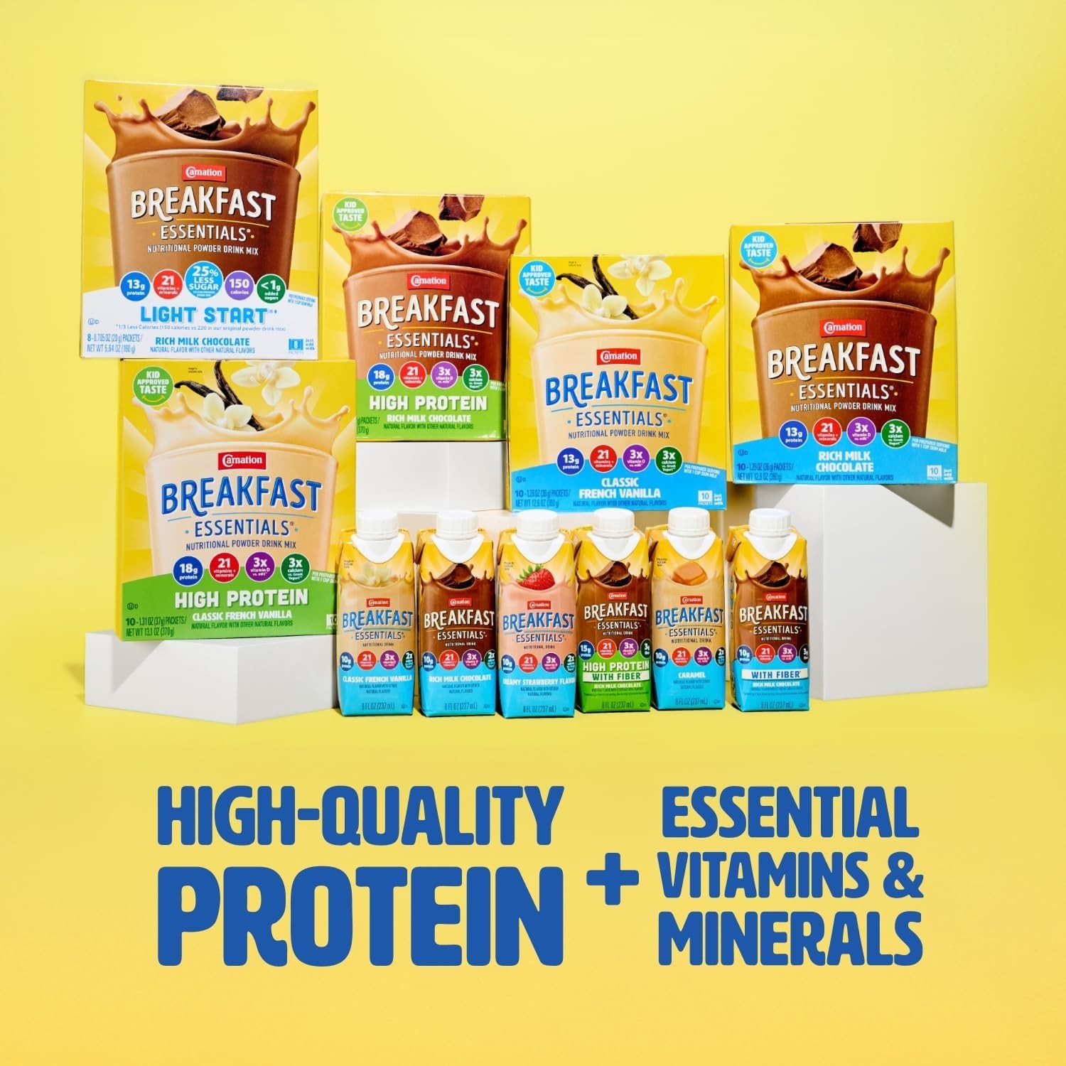Ready-to-Drink Nutritional Breakfast Shake, Rich Milk Chocolate, 24 Pack