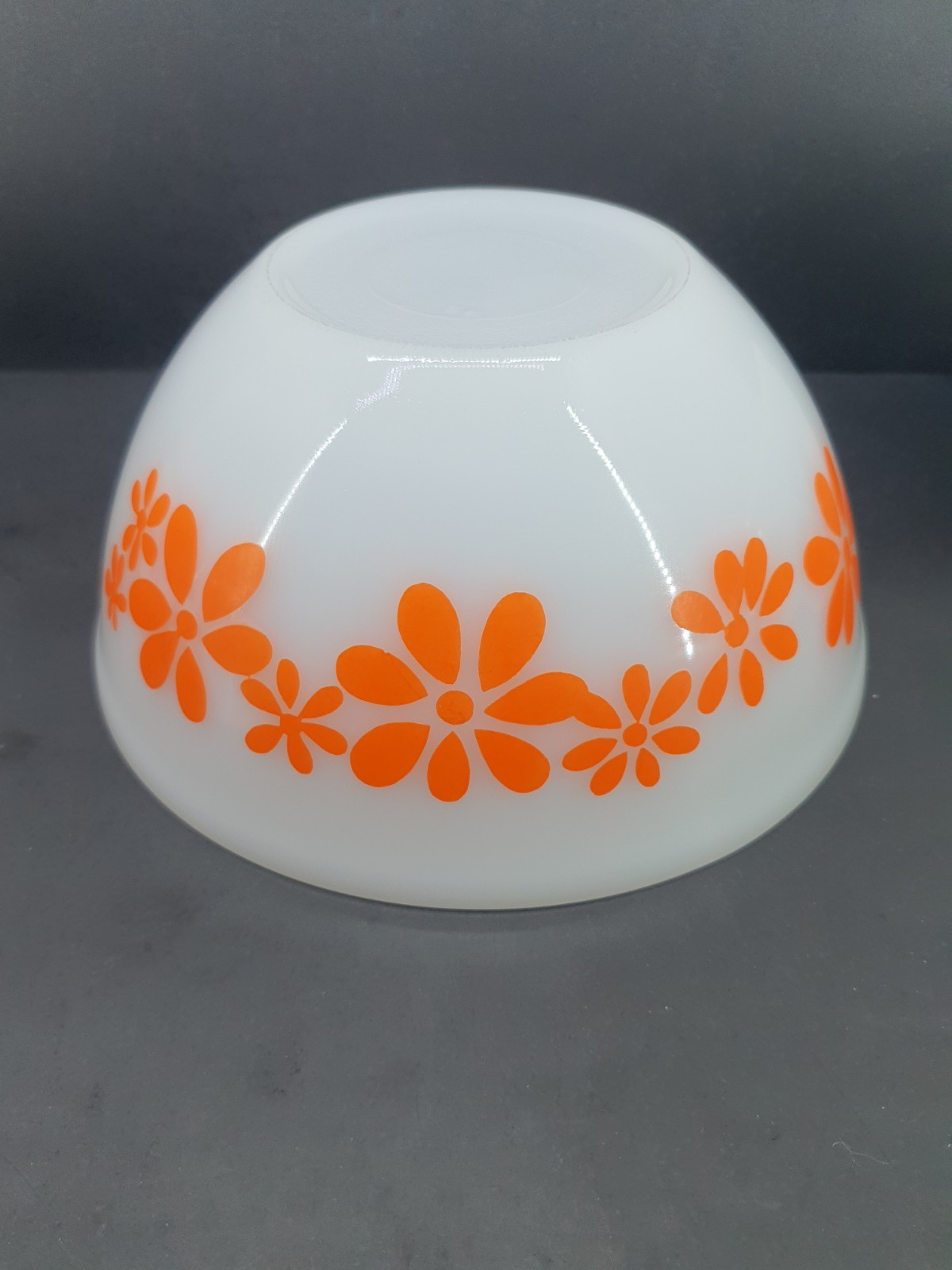 Agee Pyrex Daisy Chain Nesting Bowl Set x 4 Vintage Mixing Bowls VGC