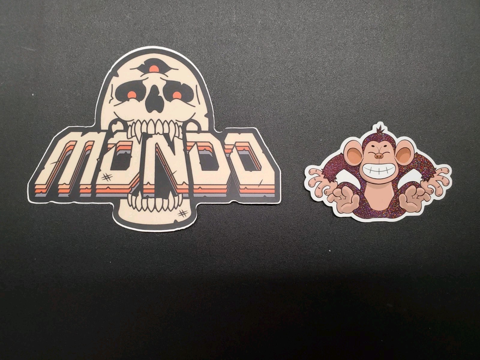 VeeFriends Stickers NYCC Mondo Monkey Comic 2 Sticker Lot Comic Con Exclusive