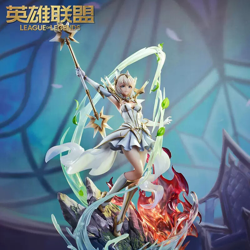 LOL Elementalist Luxanna 1/7th Limited Collectibles Painted Model New In Stock