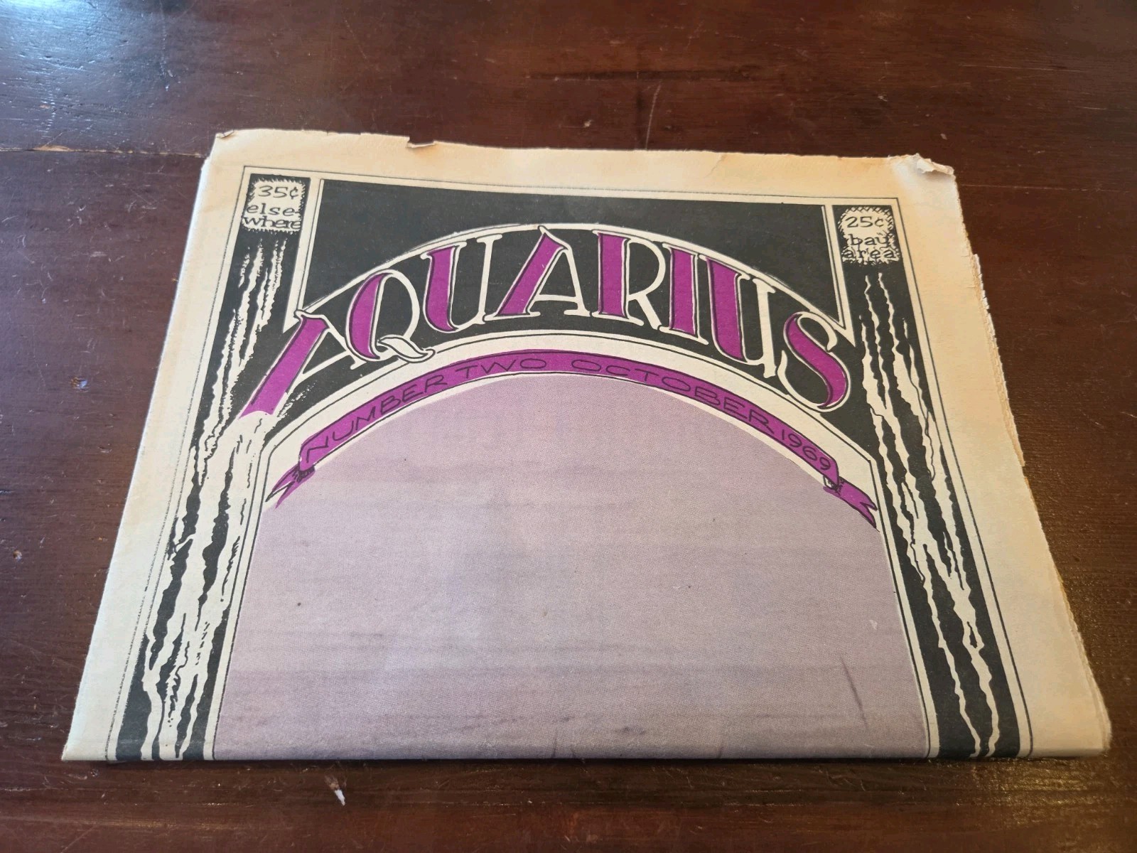 Aquarius Underground Newspaper SF #2 Timothy Leary