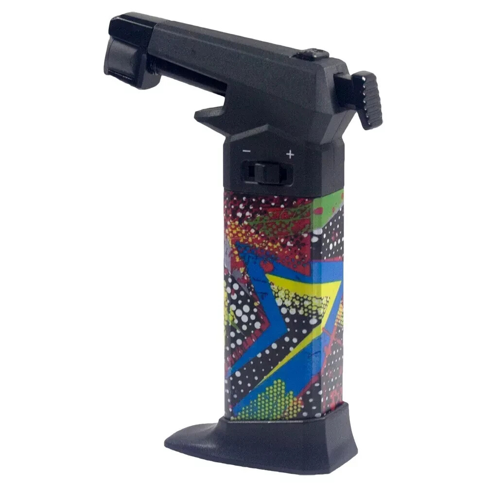 Big Jet Torch Table Lighter Butane Refillable 1300°C/2500°F w/ Ever Tech Box GT