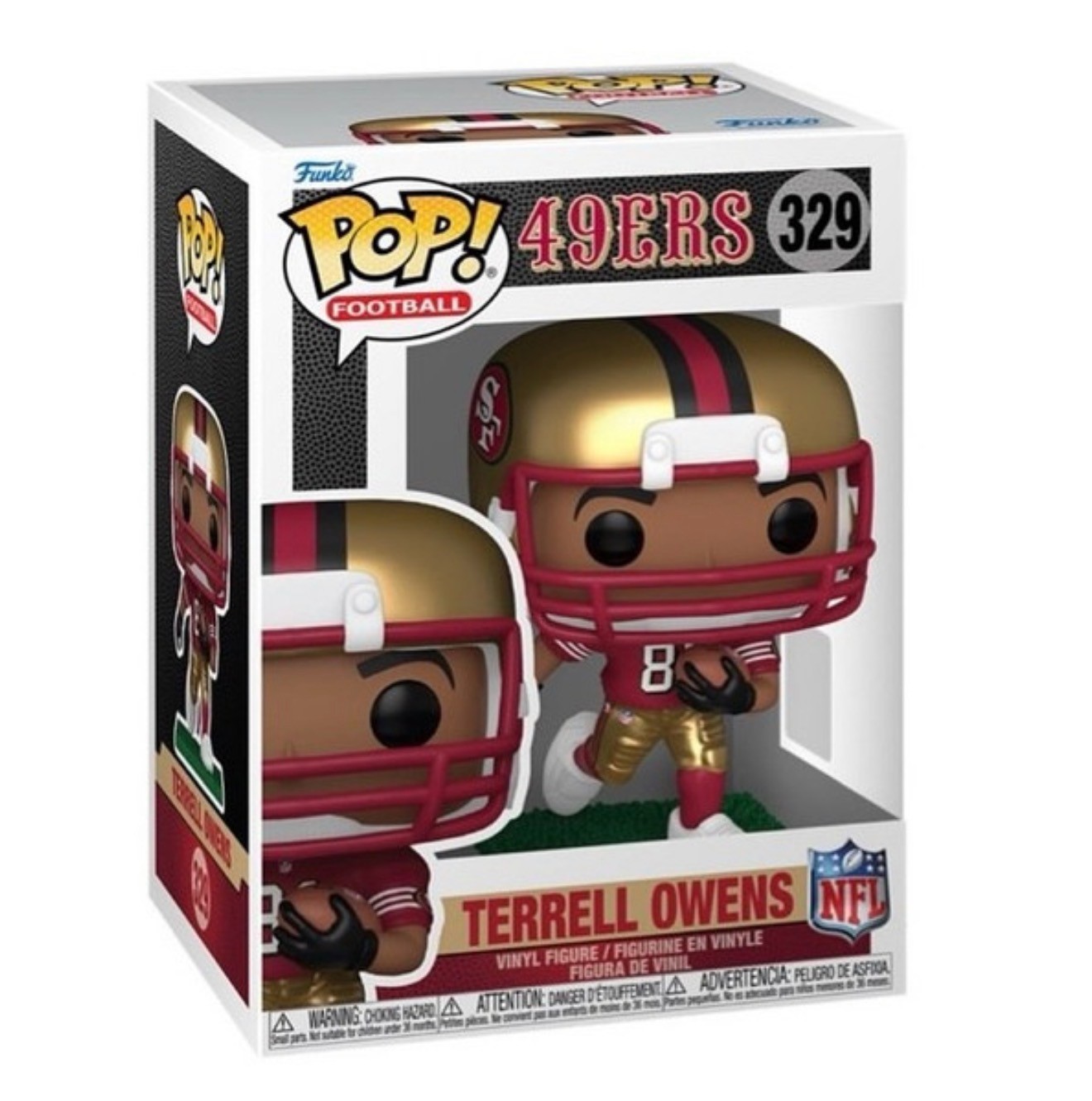 FUNKO POP TERRELL OWENS SAN FRANCISCO 49ERS VINYL FIGURE – PROTECTOR + FREE SHIP