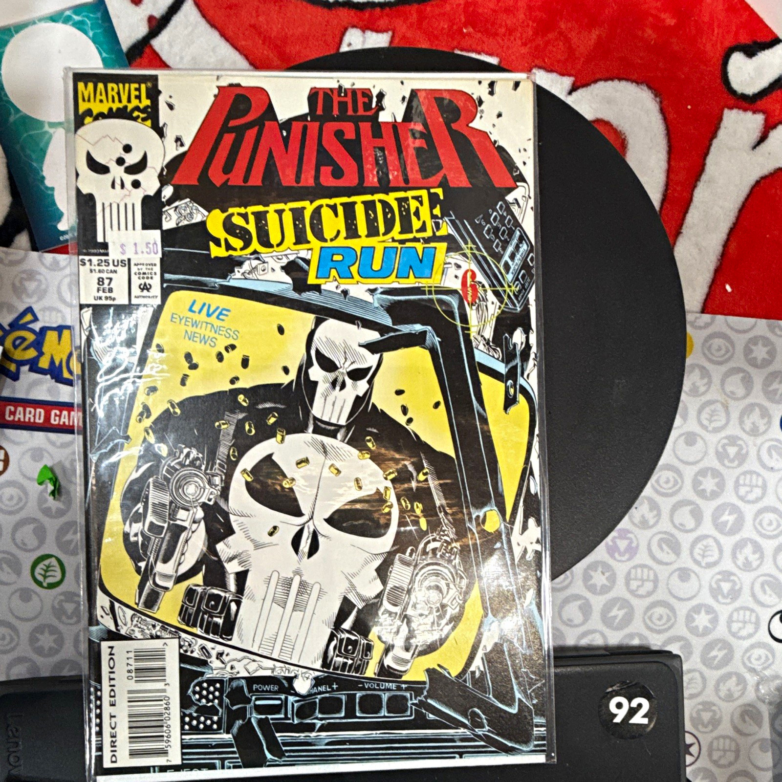 Marvel Comics The Punisher: Suicide Run #87 (1993) Direct Edition Modern Age